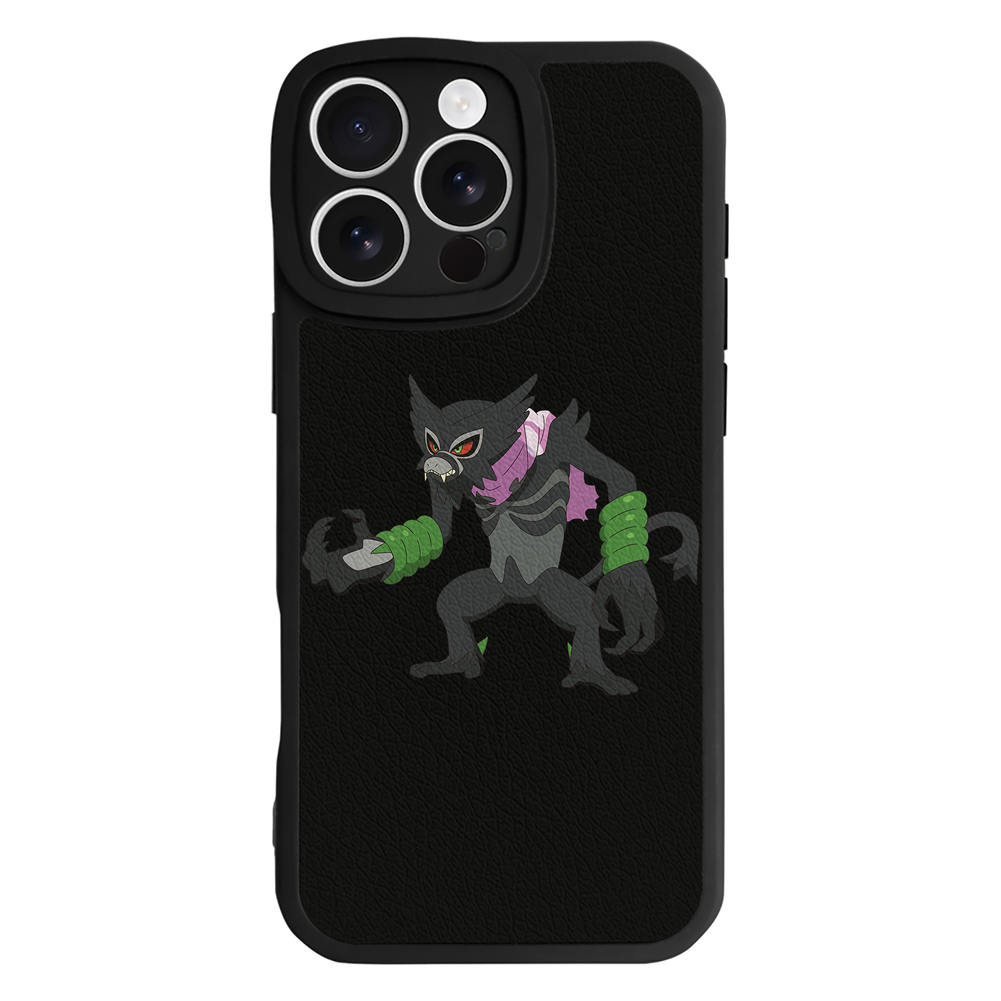 （画像用） ポケットモンスター Pokémon 【iPhone 16シリーズ対応】シリコンスマホケース（レザー調） 材質：シリコン
